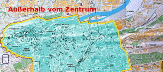 Außerhalb vom Zentrum