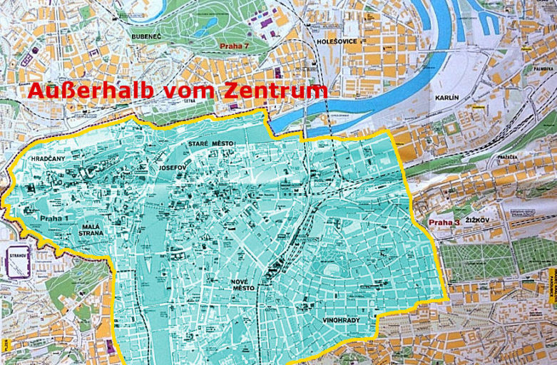 Außerhalb vom Zentrum